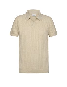 Poloshirt creme XXL herren