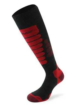 Chaussettes Longues Skiing 3.0 Dark Grey / Red EU 39-41 Homme
