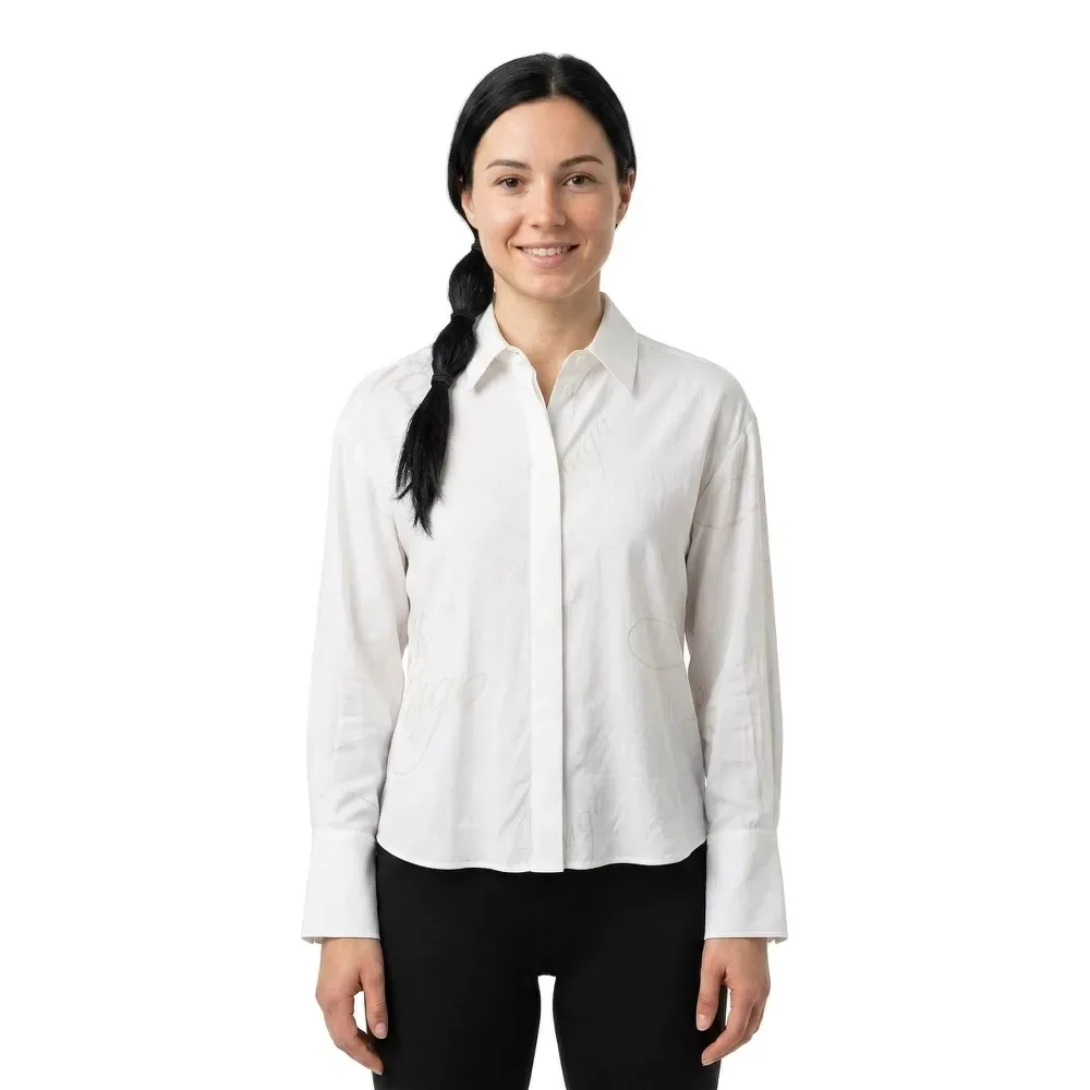 Hugo Blusa A Maniche Lunghe Echinacea 10272125 Open Miscellaneous 40 - Hugo Boss - FashionsVida