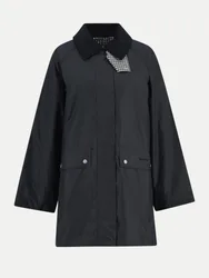 Barbour Wachsjacke Wren Schwarz 38