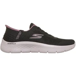 Sneaker Slip-ins® Go Walk Flex™ Grand Entry Black Textile / Mauve Trim EU 36