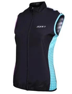 Zone3 Gilet Windproof Wp Black