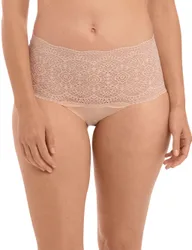 Lace Ease High Waisted Full Briefs Beige female