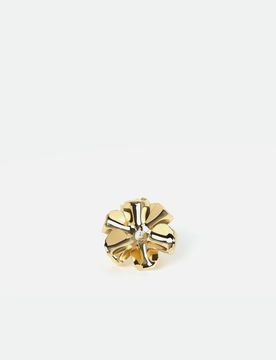 Misako Mei flower-shaped ring Gold