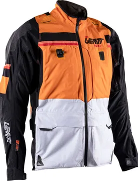 Giacca Moto ADV Rally 7.5 HydraDri Arancione / Grigio taglia M - Leatt - FashionsVida