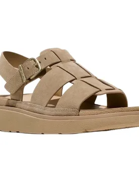 Sandali Gen Ff Suede Fisherman Cappuccino EU 41 - Fitflop - FashionsVida