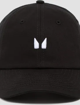 MP Relaxed Fit Baseball Cap - Black - MP - FashionsVida
