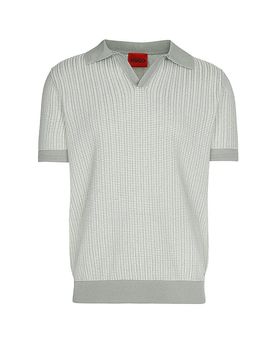 HUGO Poloshirt SEEROY hellgrün S herren