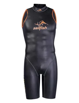 Pacific 3 Sleeveless Neoprene Wetsuit Black/Anthra XS Men - Sailfish - FashionsVida