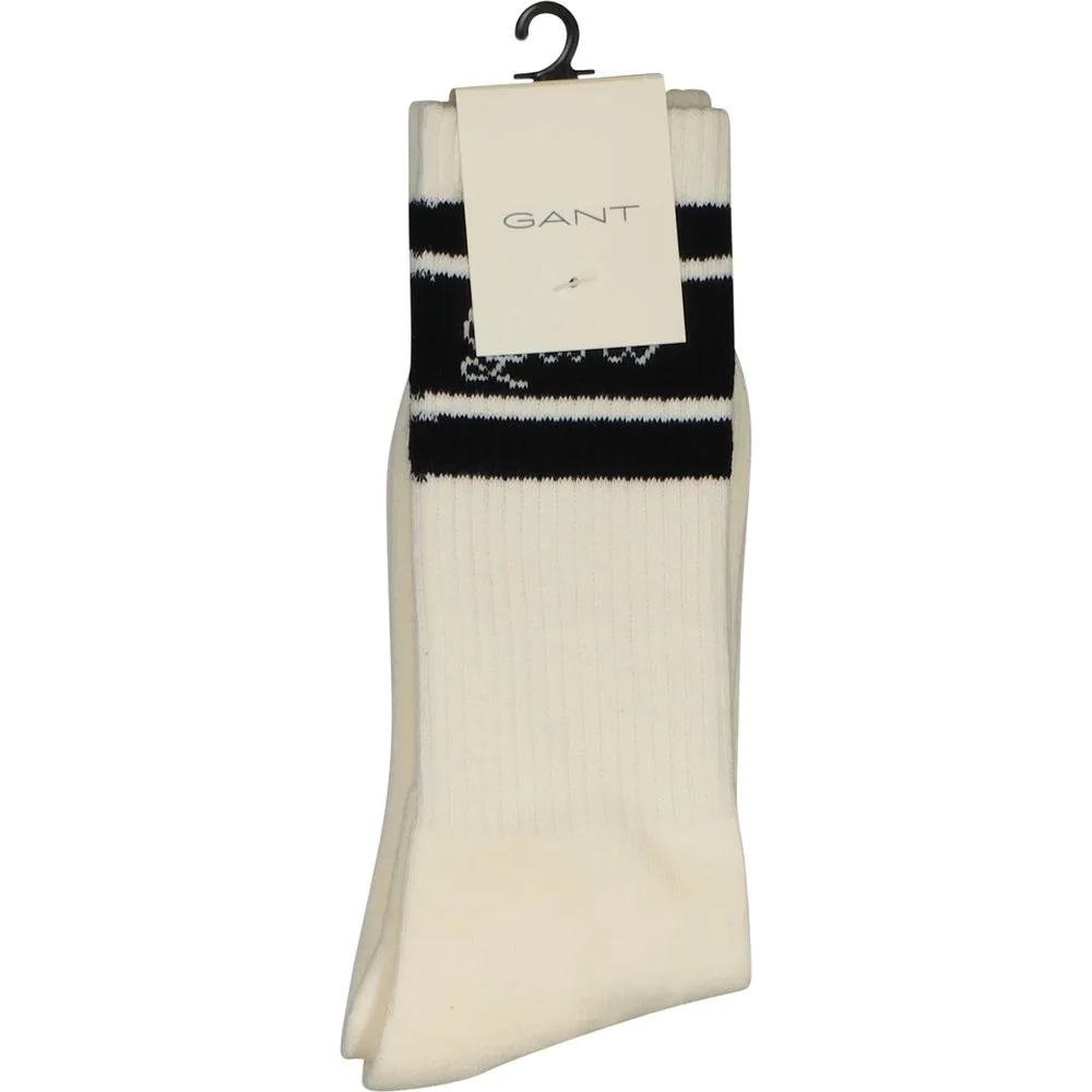 Calcetines altos de hombre deportivos con rayas - Gant - FashionsVida