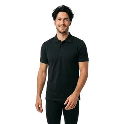 Polo à Manches Courtes Crossover 20683 Deep Black M