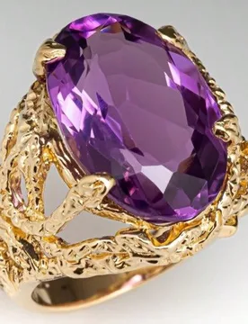 Pieza Anillo de compromiso elegante y lujoso chapado en oro de 14k, incrustado con circonita cúbica sintética, que simboliza el amor eterno, adecuad - Shein - FashionsVida