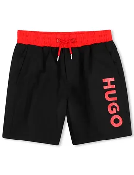 Hugo Pantaloncino Da Bagno G01185 Black 10 Anni