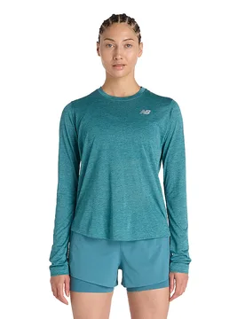Maglietta da running da donna RC Essential verde scuro M - New Balance - FashionsVida