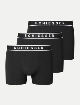 Boxershorts 3er-Pack Schwarz L