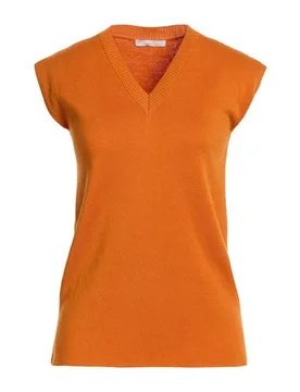 Pullover Damen Orange M Damen - MIA BASIC - FashionsVida