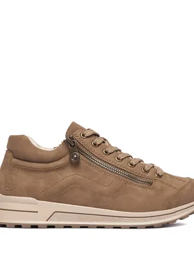 Sneakers CEO-N1400-64 Dunkelbeige 42 female - Rieker - FashionsVida