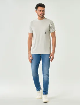 Jeans 517 April lavaggio chiaro super stone washed - Roy Roger's - FashionsVida