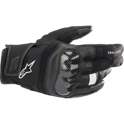 Guanti Moto in Pelle SMX-Z DRYSTAR Nero taglia L
