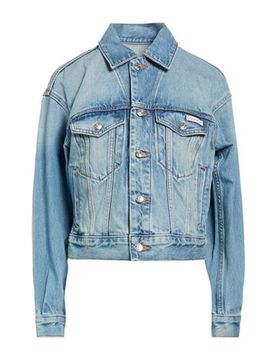 Chaqueta vaquera Mujer Azul marino XS,XXS Mujer