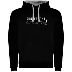 Runner Dna Two-colour Hoodie Black / Grey S Men