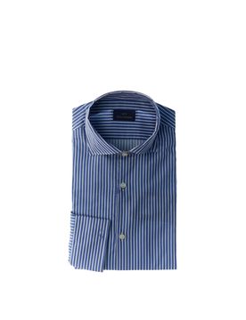 Camicia a righe BLU 45