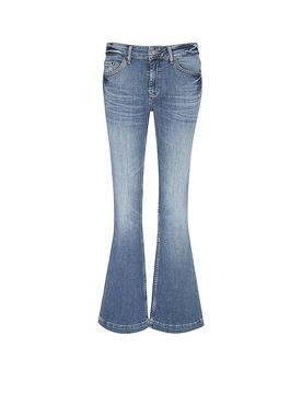 Jeans Flared Fit JANINE blau 30/L30 damen