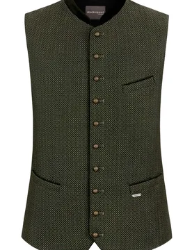 Trachtenweste Stefano (grün, Gr. 44) von Classics für Herren, Oberteile, 100% Polyester - Stockerpoint - FashionsVida