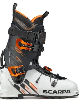 Chaussures De Ski De Randonnée Maestrale Rs White / Black / Orange 29.5 Homme