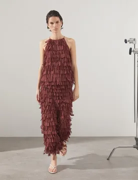 Sfera - Falda flecos - Sfera - FashionsVida