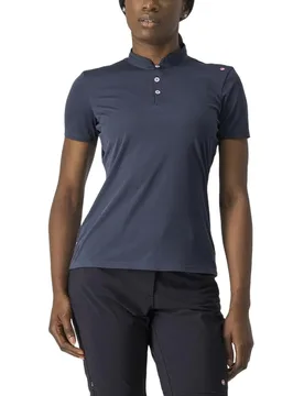 Polo A Maniche Corte Tech 2 Blue Savile - Castelli - FashionsVida