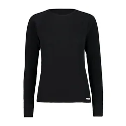 Sweat Damen Unterhemd, schwarz D36