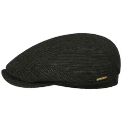 Carston Driver Flat Cap by - olive-black - Size: XL (60-61 cm)