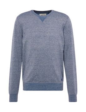 BLEND Jersey 'Bruton' azul moteado