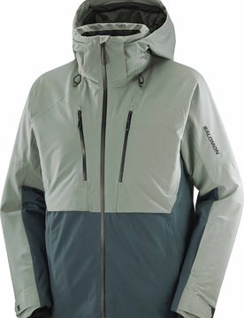 Leichte, isolierende Skijacke aus PrimaLoft® Brilliant 2.0 Jacket M Sedona Sage/Green für Herren Größe L Grau