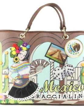 Cartoline Borsa a mano e tracolla B17371 UNICO - Braccialini - FashionsVida