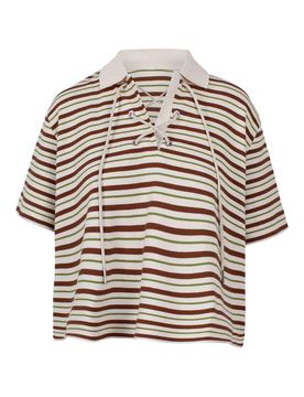 Moncler Polo in cotone a righe