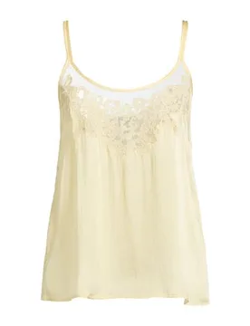 Top Damen Pastellgelb 34,36,38,42 Damen - TWINSET - FashionsVida