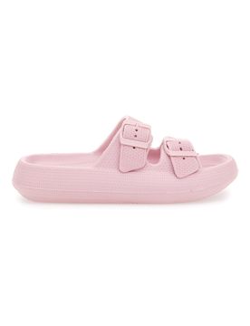 Ciabatte Slide Rosa Con Fibbie 02 41