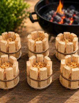Feueranzünder Holz 6er-Set FSC®
