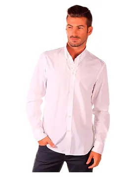 Chemise à Manches Longues N31amwov302r White XL
