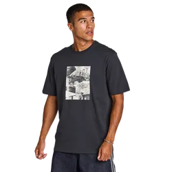 Bball Photo Men T-Shirts - Grey - Size M - Cotton Jersey - Grey - Size: Medium