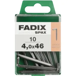 Alcayata Hierro Clavar Ø4 x 46 mm - Caja 10 Uds
