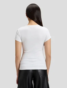 Slim Baby Tee Bright White Größe XS female - Lee - FashionsVida