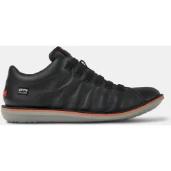 Zapatillas de piel de hombre Beetle con plantilla ultraligera