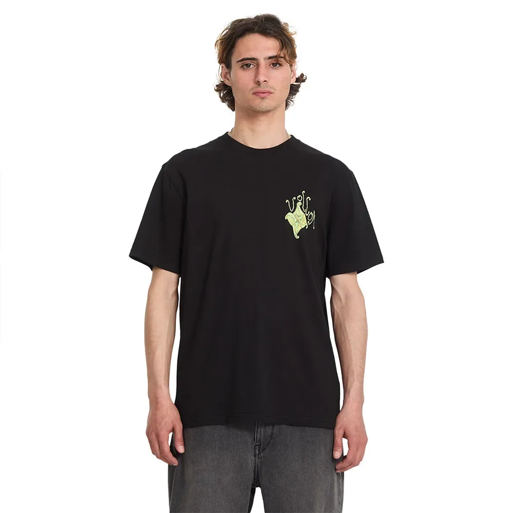 Maglietta A Maniche Corte Fishystar Black XL - Volcom - FashionsVida