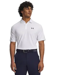 Polo de hombre UA Matchplay blanco XL