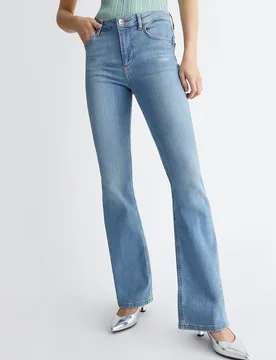 LIU-JO JEANS FLARE A VITA ALTA - LIU-JO - FashionsVida