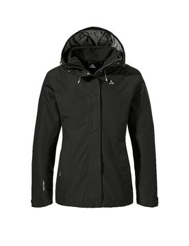 Veste de randonnées Okere 2L 3en1 à capuche noir 48