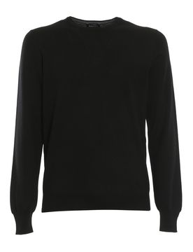 Maglia girocollo in pura lana vergine